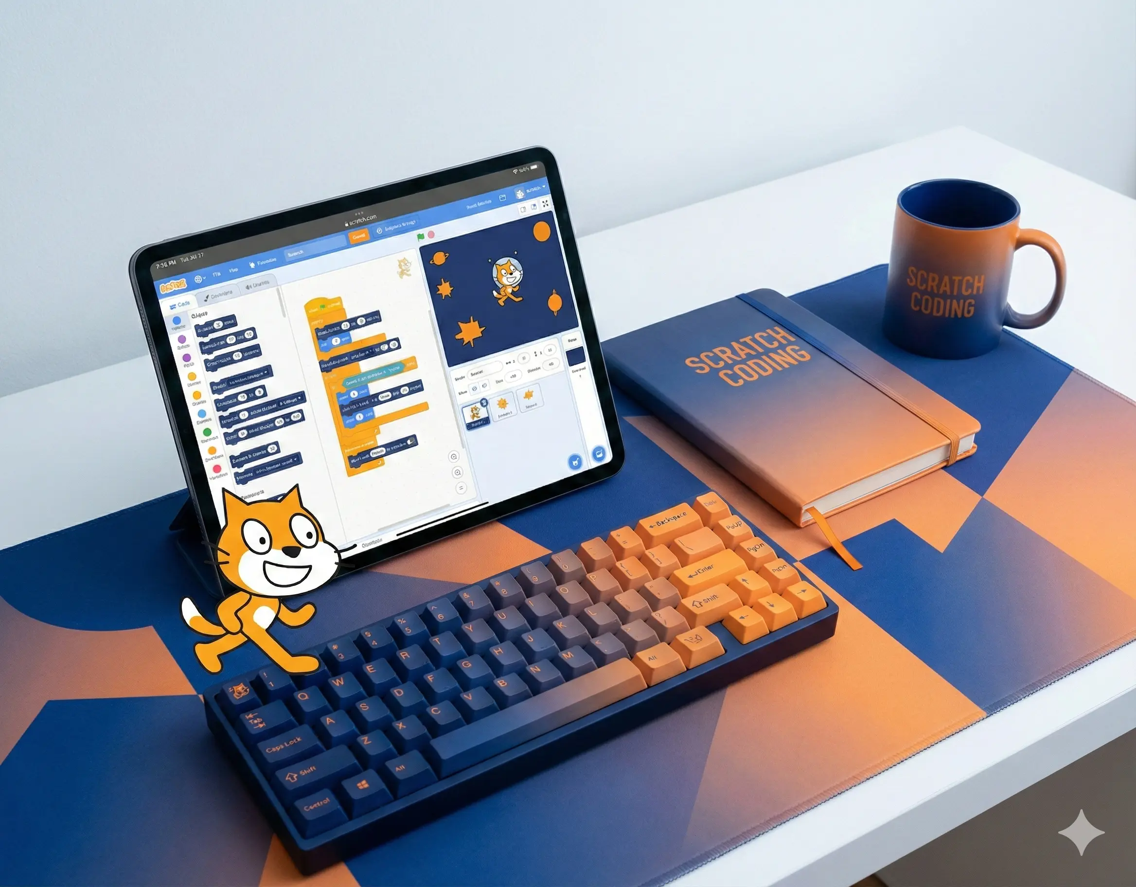 Scratch: Introductory visual programming for young creators.