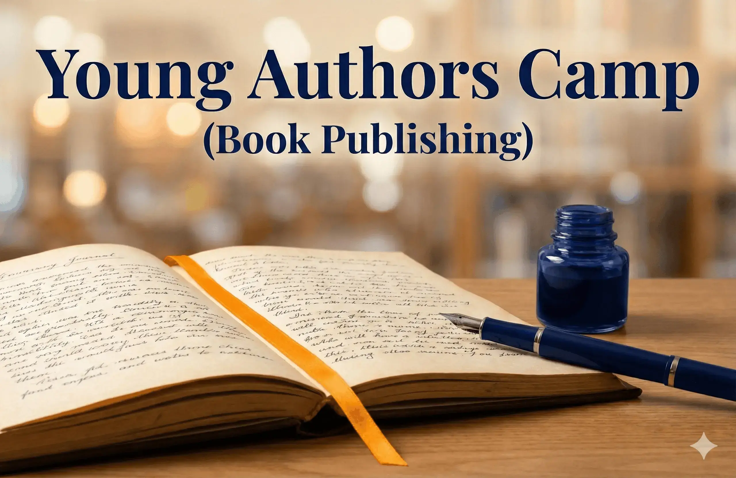 Young Authors Camp: Immersive full-day writing studio for aspiring novelists.